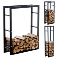 Iron Powder Coated Detachable Storage Firewood Rack